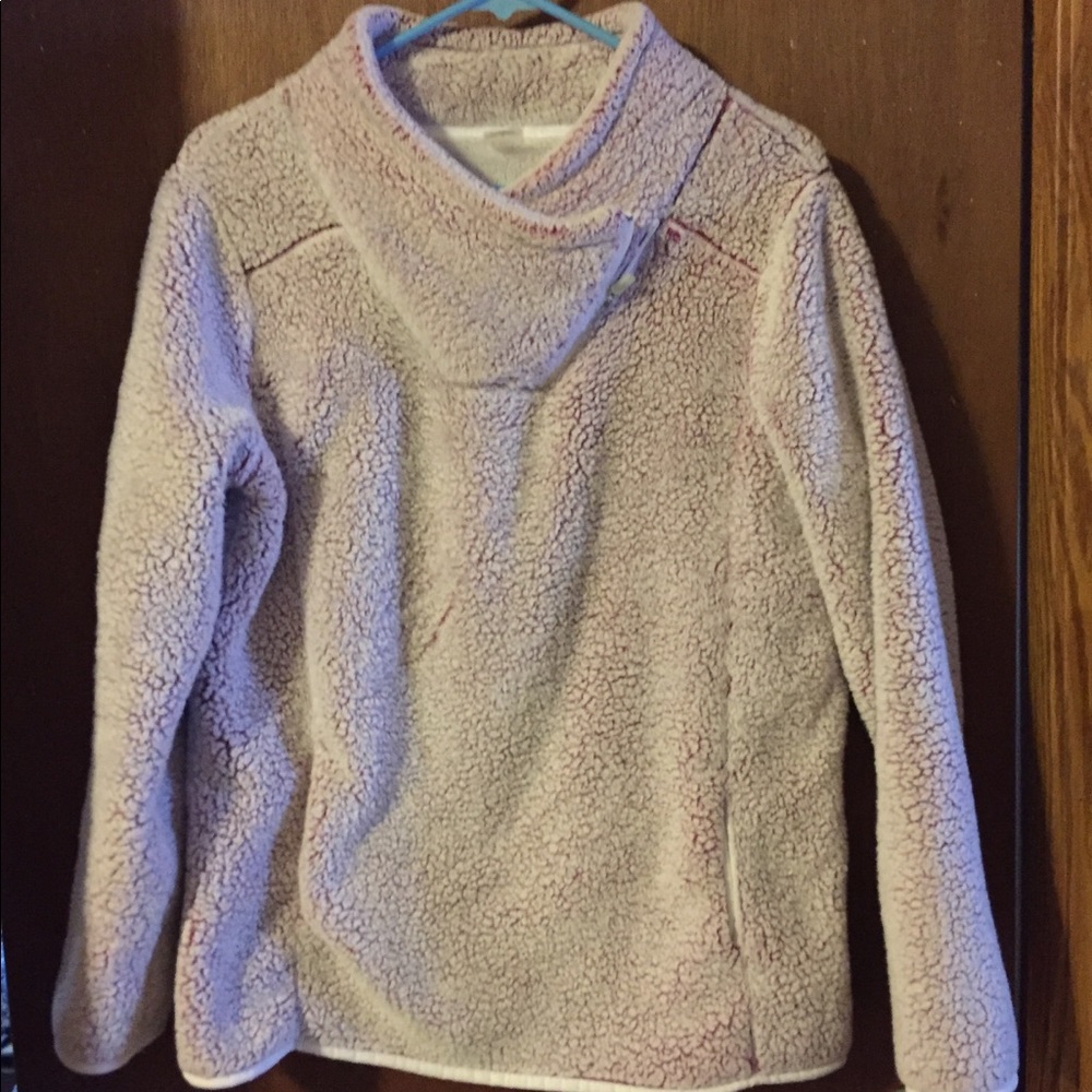 Purple Fleece Sweat Shirt